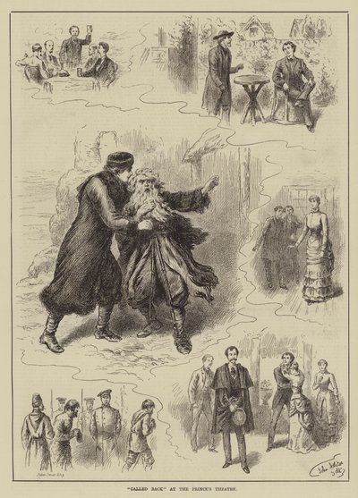 王子の劇場で呼び戻し 作： John Jellicoe